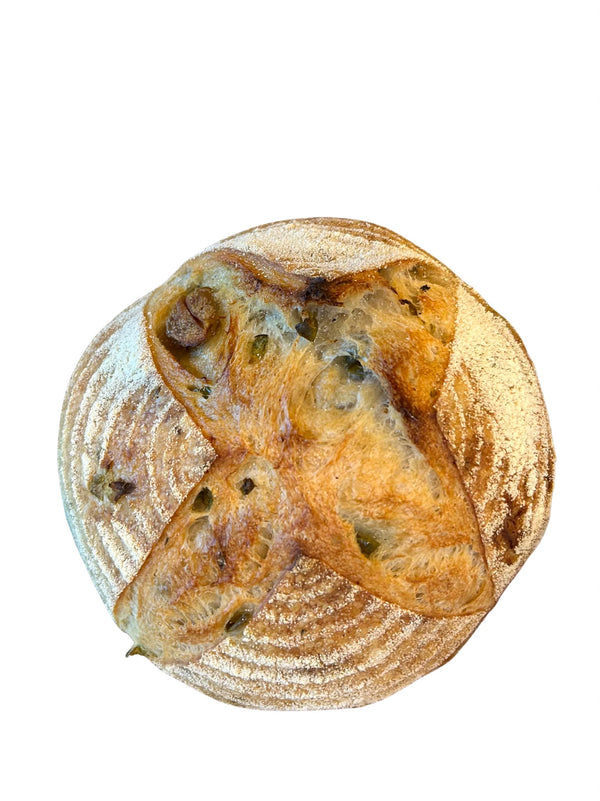 Jalapeño & Roast Garlic Sourdough