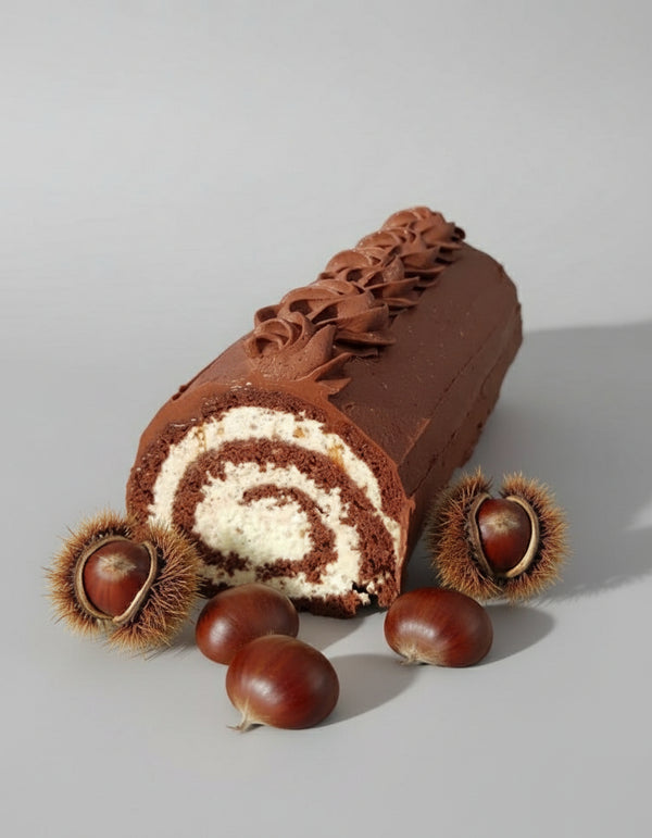 Chestnut Cream Buche de Noel