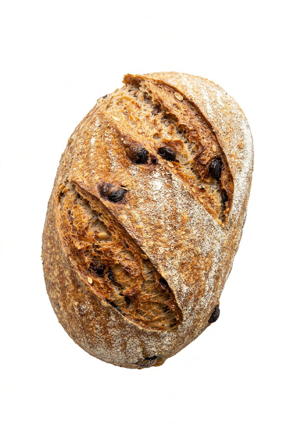 Dark Chocolate, Orange & Cardamom Sourdough