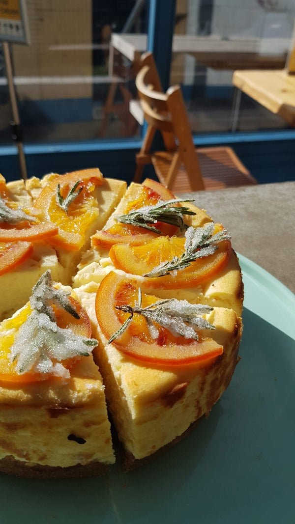 Blood Orange Cheesecake
