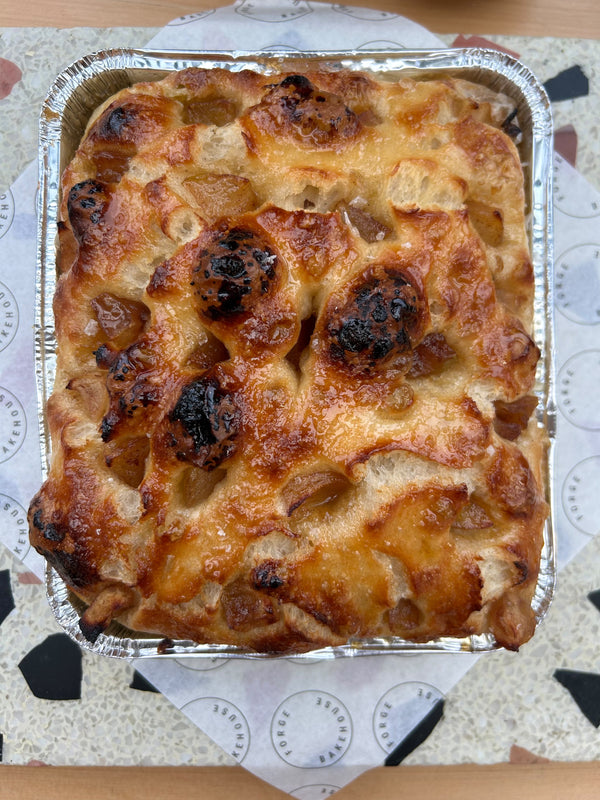 Apple, Cinnamon & Brown Sugar Focaccia