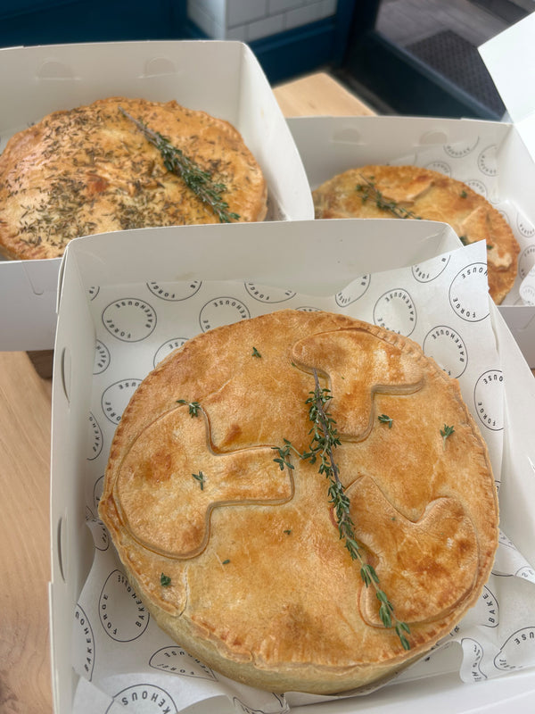 Mushroom Stroganoff Pie