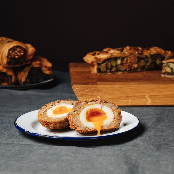 Mushroom & Chestnut Scotch Egg